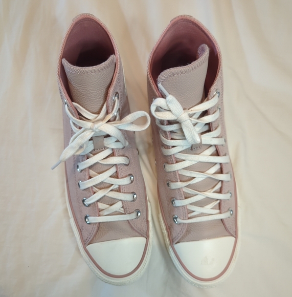 CONVERSE Chuck Taylor All Star Tonal Rosa A03720C International Ed.  Sz 10 EUC - Picture 11 of 13
